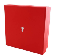 TIE BOX046 Manufacturing business tie box  custom fashion tie box  custom LOGO tie box  tie box garment factory front view